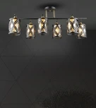 Потолочная люстра Wedo Light Miren WD3632/6C-CO-BK-AM