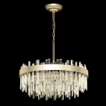 Подвесная люстра Citilux Лаура CL301282 (220V, хрусталь, на цепи, круглые)