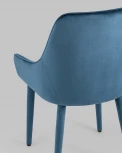 Стул Stool Group Диана сине-зеленый ножки велюр УТ000031284