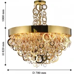 Потолочная люстра Favourite Leporem 2207-12P