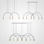 Подвесной светильник Arc 2 Gold ImperiumLoft Arc01 (189569-26) (220V, на тросе)