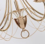 Подвесная люстра F-Promo Plini 2591-7P (220V, на цепи, свеча)