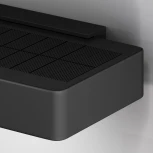 Настенный уличный светильник на солнечной батарее Maytoni Pir OSL456WL-L2GF3K (LED, датчик движения, IP54)