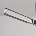 Подвесной светильник iLedex Vision 9309D-1200-2 WH+BK (220V, на проводе)