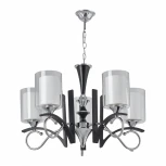 Подвесная люстра Arte Milano Florentia-9167 309167/5 Bk/Ni (220V, на цепи)