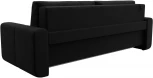 Диван прямой Лига-031 (Черный/Микровельвет) Лига Диванов арт.121269
