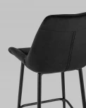 Стул полубарный Stool Group Флекс велюр черный УТ000025265