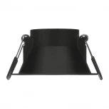 Встраиваемый светильник под лампу MR11 с цоколем GU10 черный Wolta Acento WDL-MR11/03BL-R