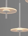 Подвесной светильник светодиодный Moderli Ella V11392-PL (220V, на проводе, круглые)
