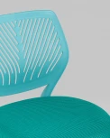 Кресло компьютерное детское Stool Group Анна бирюзовый УТ000005608
