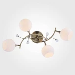 Потолочная люстра Eurosvet 9604 9604/4 античная бронза