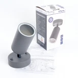 Архитектурная подсветка Feron Бостон 48321 DH1704, на стену, GU10 35w, серый