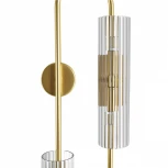 Бра Lumion Toronto 6560/4W золотой/прозрачный, металл/стекло G9 4*20W 220V