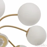 Потолочная люстра на штанге Arte Milano 271069/8 GD (220V, шарики)