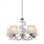 Подвесная люстра Omnilux Frosinone OML-61703-05 (220V, на цепи, ленточки)