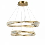 Подвесной светильник ярусный Aployt Olimp APL.045.03.65 (LED, 220V, хрусталь, на тросе)