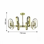Потолочная люстра F-Promo Scintillans 2483-8P