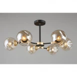 Потолочная люстра на штанге Omnilux 936 OML-93607-06 (220V, шарики)