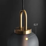 Подвесной светильник Gauss 30 Шар Серый ImperiumLoft Gauss01 (140727-26)