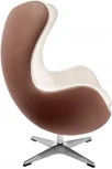 Кресло Bradex Home EGG STYLE CHAIR коричневый, экокожа (RF 0695)