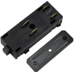 Коннектор питания прямой Aployt Magnetic track 220 APL.0280.00.01