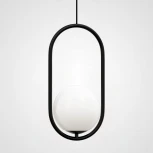 Подвесной светильник Matthew Mccormick Hoop 40 Black Mila Pendant ImperiumLoft Hoop-B01 (179964-22)