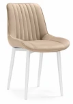 Стул Notta на металлокаркасе Седа К бежевый / белый 502095