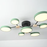 Потолочная люстра с пультом на штанге LED Lu Carte LC-11-1723