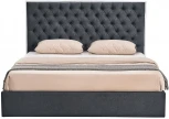 Кровать LBD1704 (180х200) серый UF860/19B