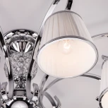 Потолочная люстра Eurosvet Tessa 60088/8 хром (220V)