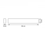 Настенный светильник линейный светодиодный Lightstar Fiume 810538 (220V)