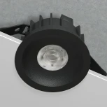 Светильник встраиваемый светодиодный Elektrostandard Combi 20W 4000K черный 25069/LED (220V, круглые)