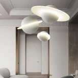 Подвесной светильник Wi-Fi Parma D55 ImperiumLoft Parma01 (LED, 220V, пульт управления, на проводе, круглые, летающая тарелка)