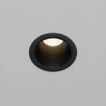 Встраиваемый светильник Maytoni Dip DL116-10W-4K-B (LED, 220V, круглые)