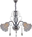 Подвесная люстра Reluce 02349-0.4-03 CR+CL (220V, на цепи)