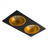 Встраиваемый светильник DIP 2 Black/Gold RAUMBERG Dip Dip2BkGd (220V)