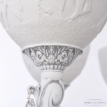 Подвесная люстра Bohemia AL7801 AL78101/8/250 A WMN P1 U Horse