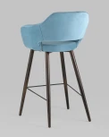 Стул барный Stool Group Саймон велюр пыльно-голубой УТ000025189