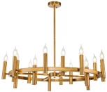 Потолочная люстра большая на штанге Leonardo 2156/05/20P Stilfort (220V, свеча)