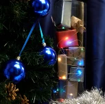 Гирлянда линейная Feron CL576 48188 Роса, статичная, 10м USB мультиколор