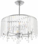 Подвесная люстра хрустальная на штанге Arte Milano Sorrento-2509 372509/6/250/500 CR (220V)