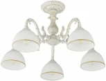 Потолочная люстра на штанге Arte Milano AM346410 346410/5 WT+G (220V)
