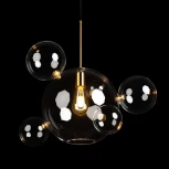 Подвесной светильник Loft It Bolle 2034-P6 (220V, на проводе, шарики, молекулы)