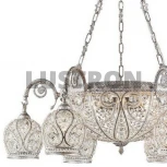 Подвесная люстра Wertmark Gloria WE322.12.203 (220V, хрусталь, на цепи)