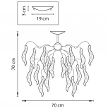 Потолочная люстра Lightstar Vetro Colore 793125