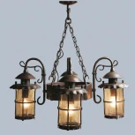 Уличный светильник подвесной L'Arte Luce Genova L70704.07 (220V, ковка, на цепи, IP23)