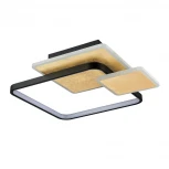 Потолочная люстра светодиодная Lumion Goldy 6574/72CL черный, золотая патина/черный, золотая патина/металл/акрил, металл LED 72W 220V