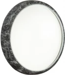 Настенно-потолочный светильник Sonex Mramo Black 7639/DL COLOR SN пластик/черн. мрамор LED 48Вт 4000K D410 IP43 (220V, круглые)