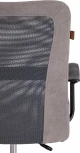 Компьютерное кресло игровое Tetchair STAFF (Флок,Ткань/Серый)