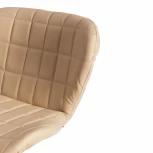 Стул барный AVIONIC (mod. KY712A) белый/хром (металл/экокожа)